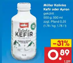 Netto Marken-Discount Müller kalinka kefir Angebot