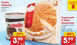 Netto Marken-Discount Nutella eisbecher Angebot