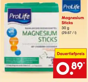Netto Marken-Discount Prolife magnesium sticks Angebot