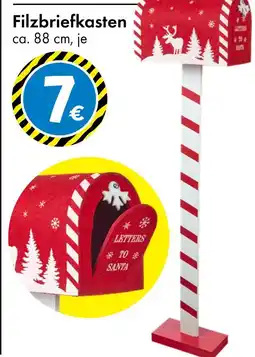 TEDi Filzbriefkasten Angebot