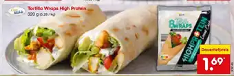 Netto Marken-Discount Tortilla wraps high protein Angebot