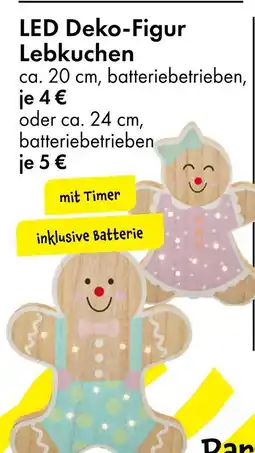 TEDi Led deko-figur lebkuchen Angebot