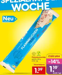 Netto Marken-Discount Genuss welt flammkuchenteig Angebot