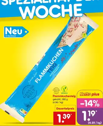 Netto Marken-Discount Genuss welt flammkuchenteig Angebot