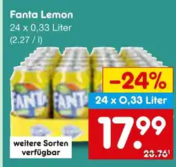 Netto Marken-Discount Fanta lemon Angebot
