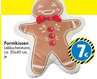 TEDi Formkissen lebkuchenmann Angebot