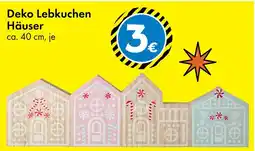 TEDi Deko lebkuchen häuser Angebot