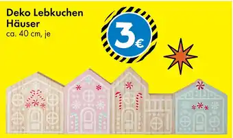 TEDi Deko lebkuchen häuser Angebot