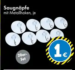 TEDi Saugnäpfe mit metallhaken Angebot