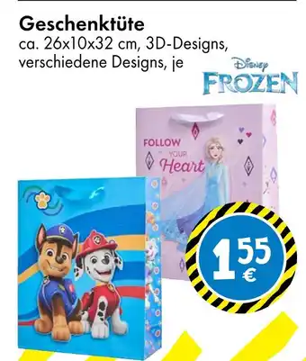 TEDi Disney frozen geschenktüte Angebot