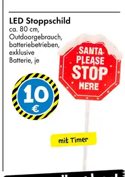 TEDi Led stoppschild Angebot