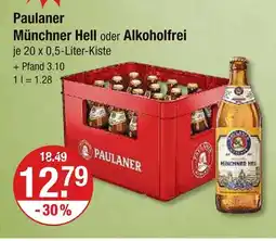 V Markt Paulaner münchner hell Angebot