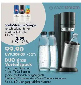 V Markt Sodastream sirupe Angebot