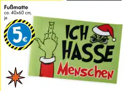 TEDi Fußmatte Angebot