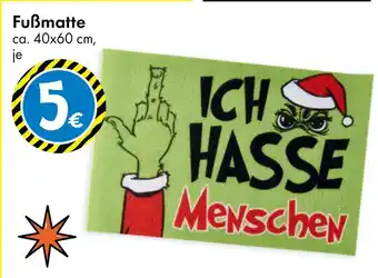 TEDi Fußmatte Angebot