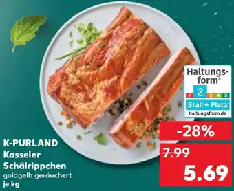 Kaufland K-PURLAND Kasseler Schälrippchen Angebot