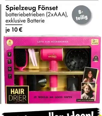 TEDi Spielzeug fönset Angebot