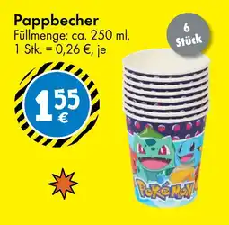 TEDi Pappbecher Angebot