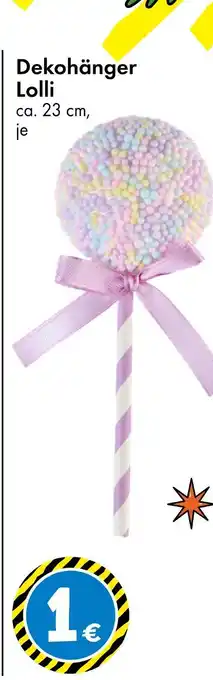 TEDi Dekohänger lolli Angebot