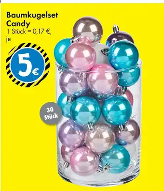 TEDi Baumkugelset candy Angebot