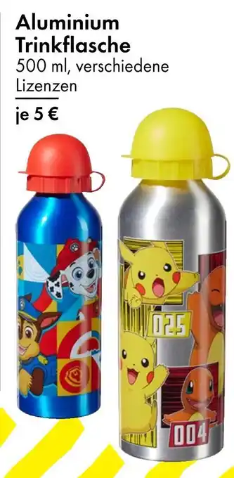 TEDi Aluminium trinkflasche Angebot
