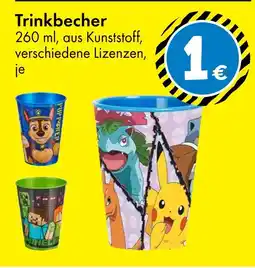 TEDi Trinkbecher Angebot