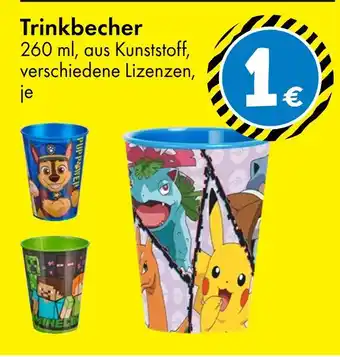 TEDi Trinkbecher Angebot