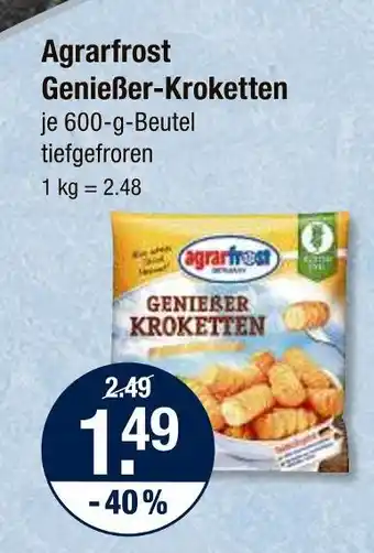 V Markt Agrarfrost genießer-kroketten Angebot