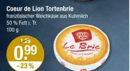 V Markt Coeur de lion tortenbrie Angebot