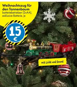 TEDi Weihnachtszug für den tannenbaum Angebot
