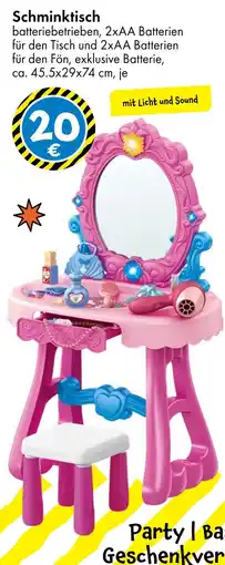 TEDi Schminktisch Angebot