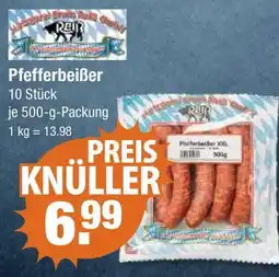 V Markt Rewe pfefferbeißer Angebot