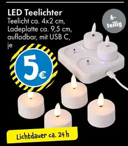 TEDi Led teelichter Angebot