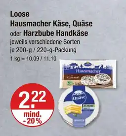 V Markt Hausmacher käse Angebot