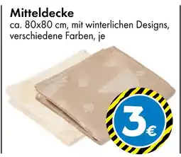 TEDi Mitteldecke Angebot