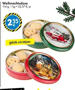 TEDi Weihnachtsdose Angebot