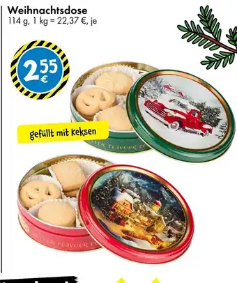 TEDi Weihnachtsdose Angebot