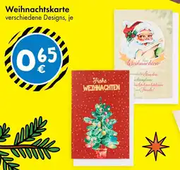 TEDi Weihnachtskarte Angebot