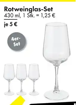 TEDi Rotweinglas-set Angebot
