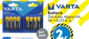 TEDi Varta batterie Angebot