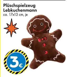 TEDi Plüschspielzeug lebkuchenmann Angebot