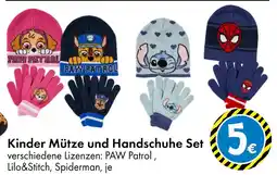 TEDi Kinder mütze und handschuhe set Angebot