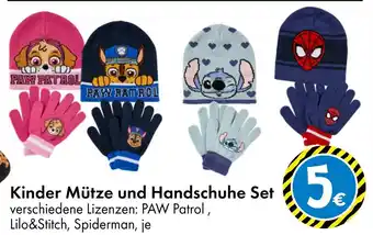 TEDi Kinder mütze und handschuhe set Angebot
