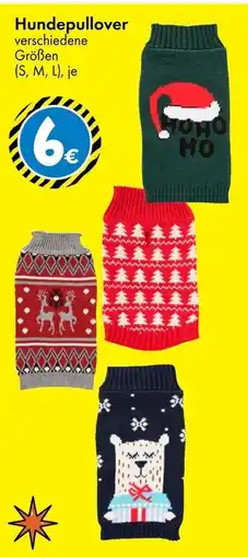 TEDi Hundepullover Angebot