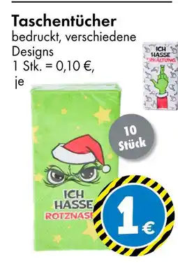 TEDi Taschentücher Angebot