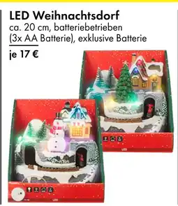TEDi Led weihnachtsdorf Angebot