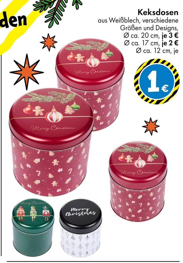 Keksdose Angebot bei TEDi