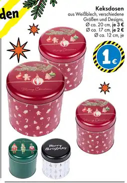 TEDi Keksdose Angebot