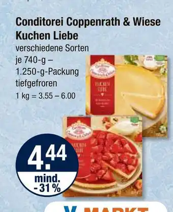 V Markt Coppenrath & wiese kuchen liebe Angebot