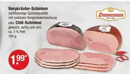 V Markt Zimmermann bergkräuter-schinken Angebot